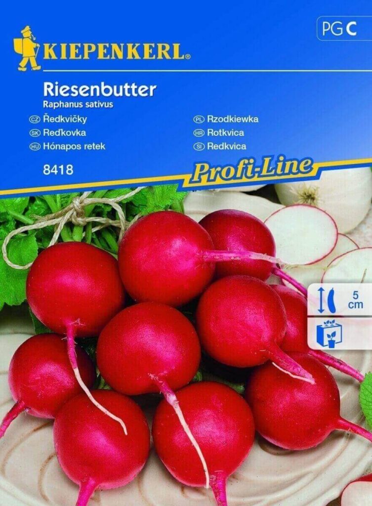 Hónapos retek vetőmag ( Riesenbutter ) Kiepenkerl